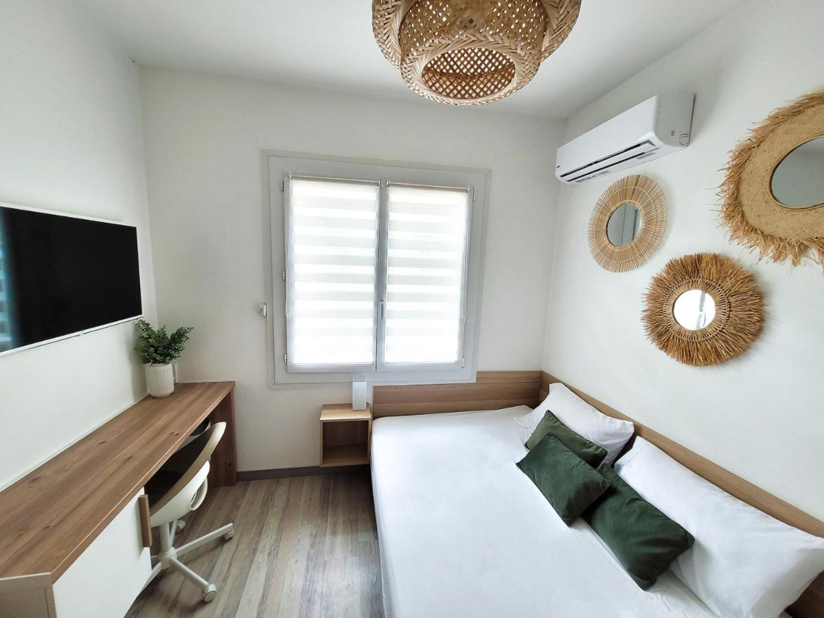 Chambre Climatisee Lit Double Dans Villa - Proche Centre Tramway Montpellier Luaran gambar