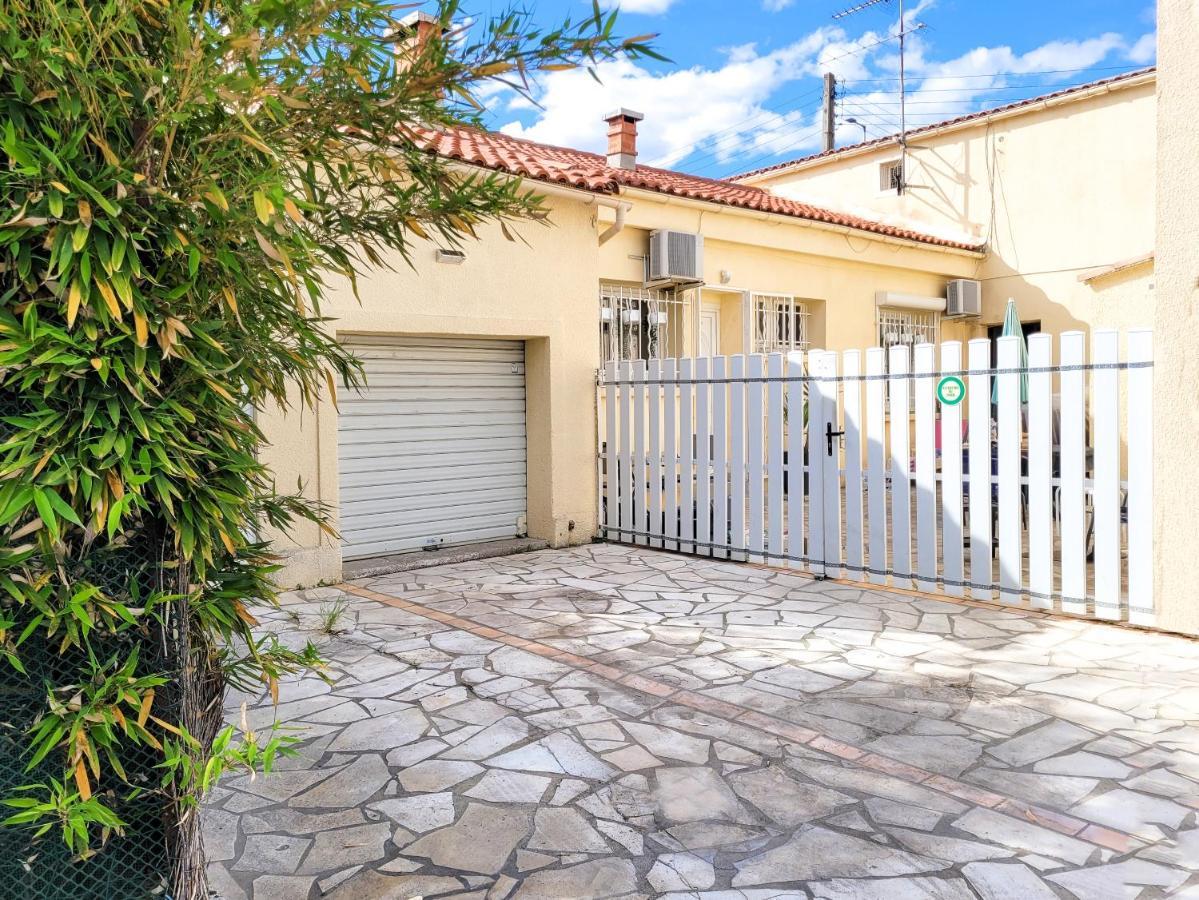 Chambre Climatisee Lit Double Dans Villa - Proche Centre Tramway Montpellier Luaran gambar