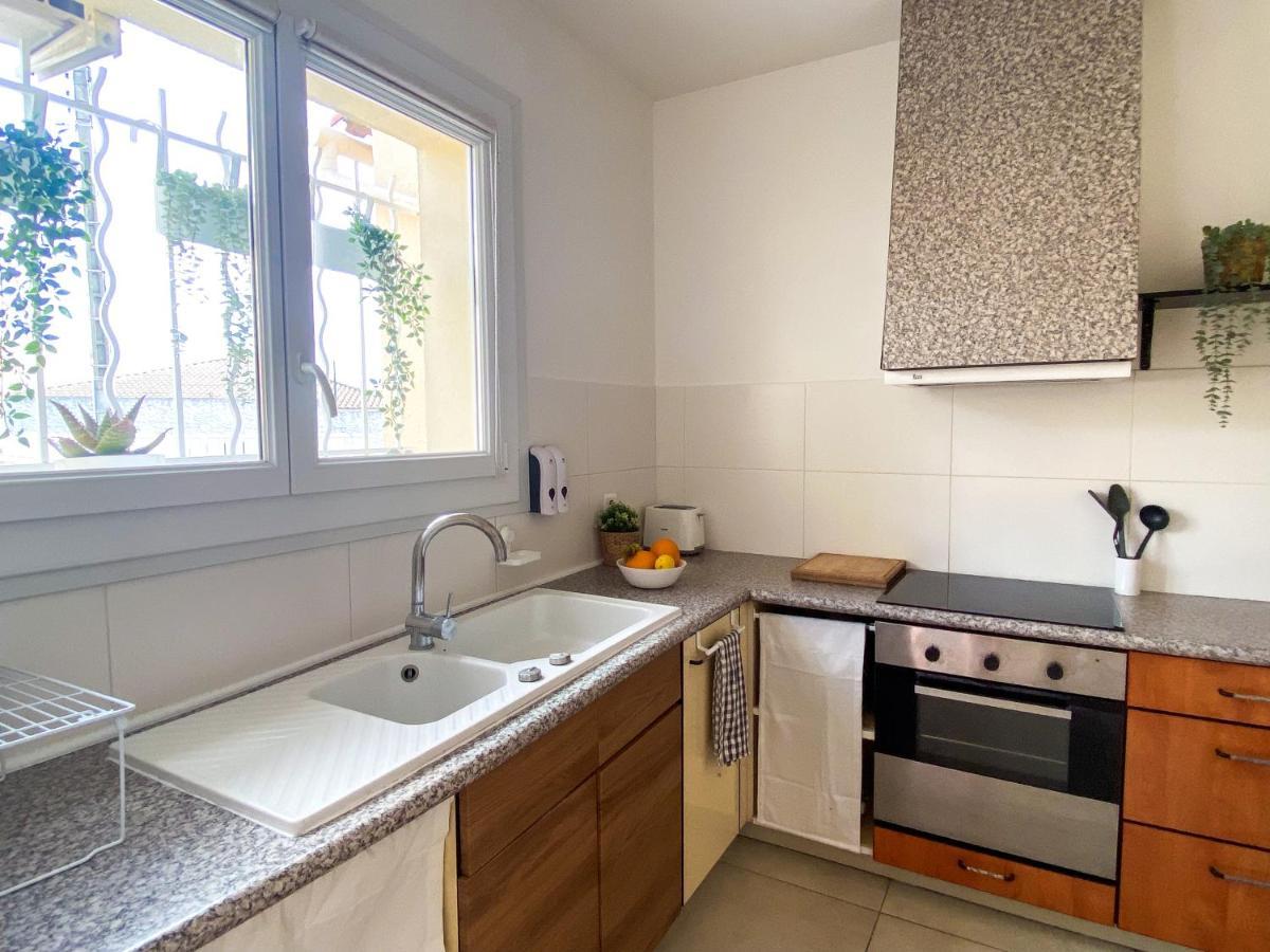 Chambre Climatisee Lit Double Dans Villa - Proche Centre Tramway Montpellier Luaran gambar