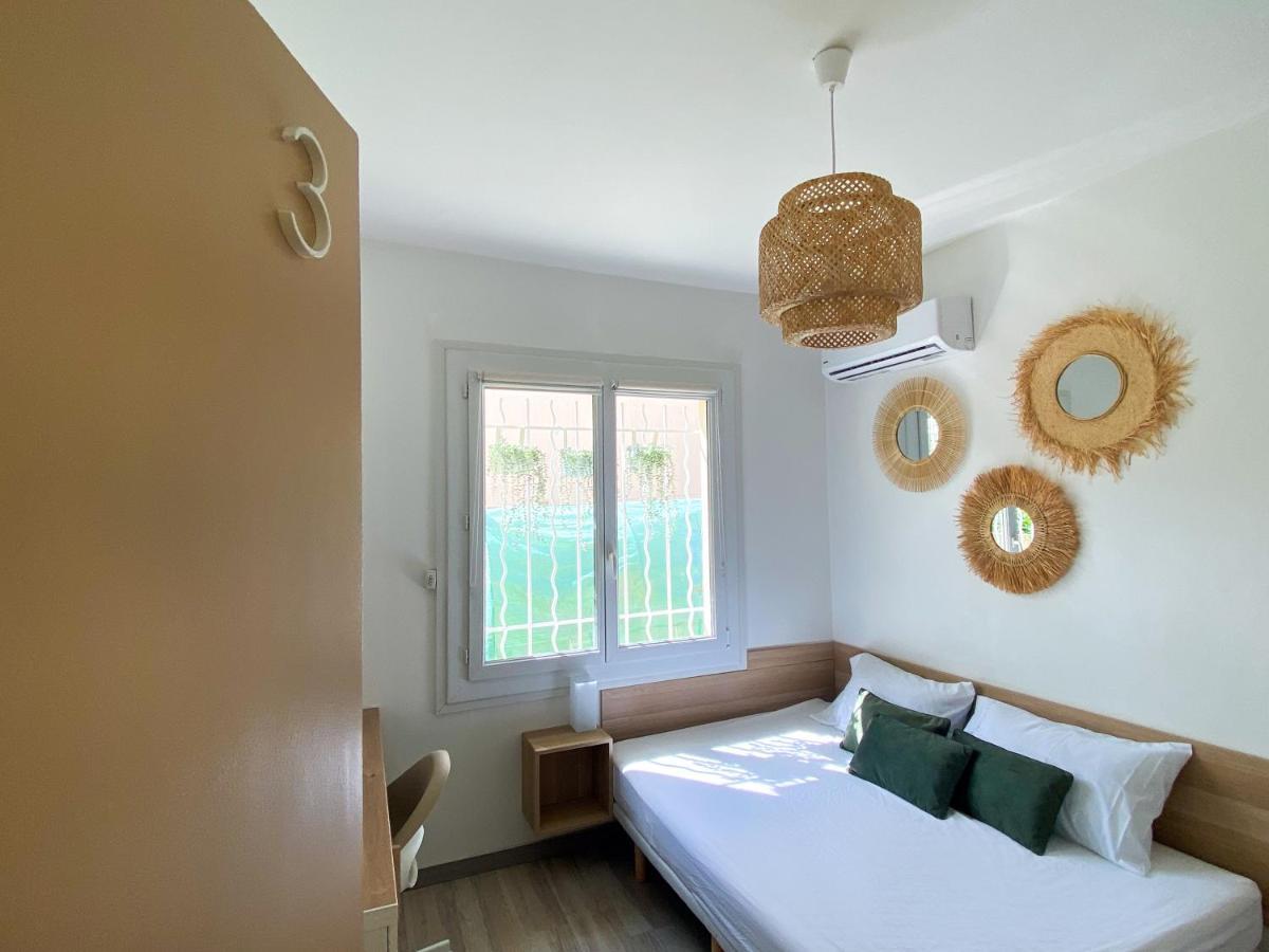 Chambre Climatisee Lit Double Dans Villa - Proche Centre Tramway Montpellier Luaran gambar