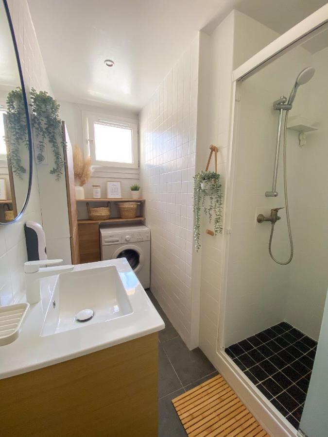 Chambre Climatisee Lit Double Dans Villa - Proche Centre Tramway Montpellier Luaran gambar